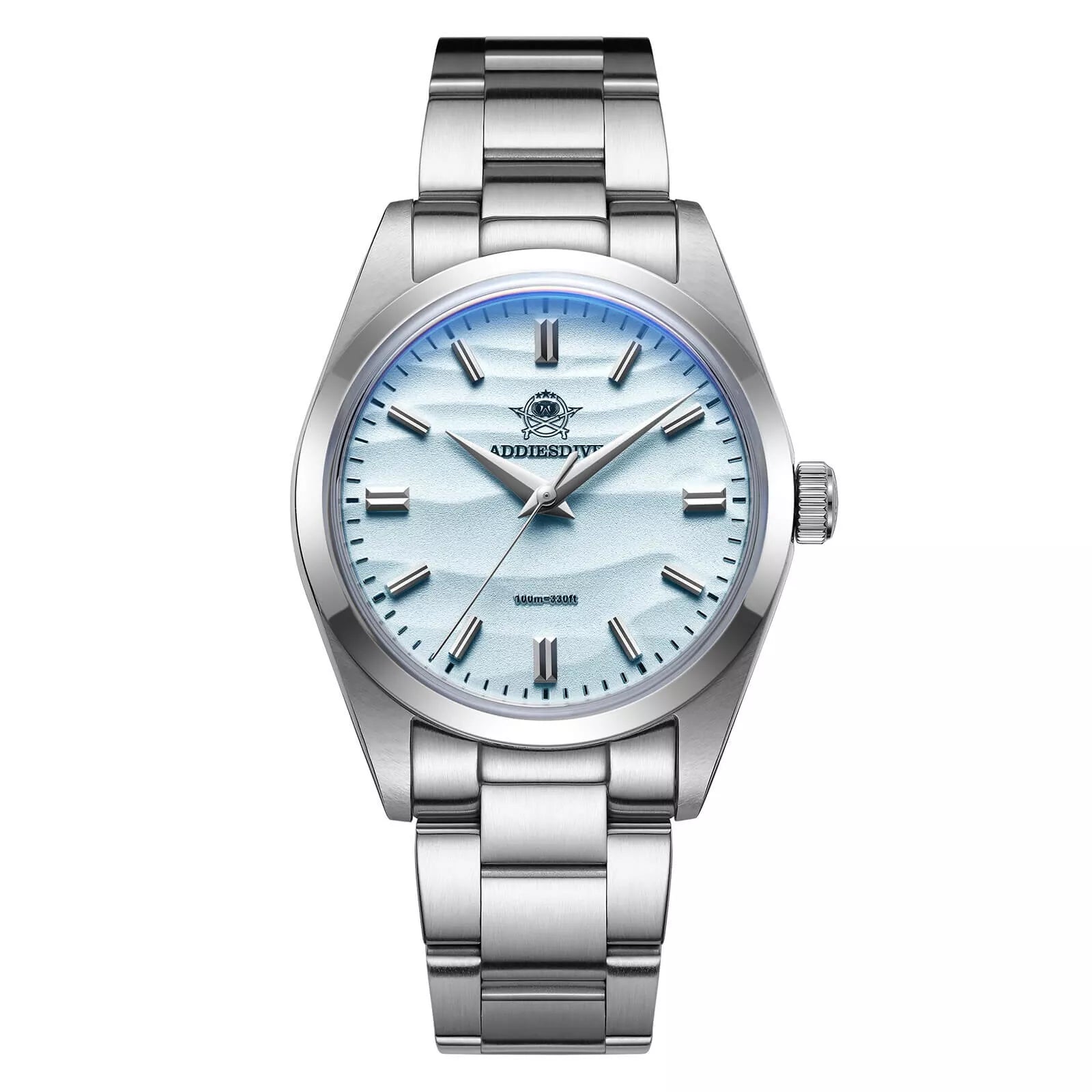 ADDIESDIVE AD2030 36mm Quartz Watch - Blue Dial